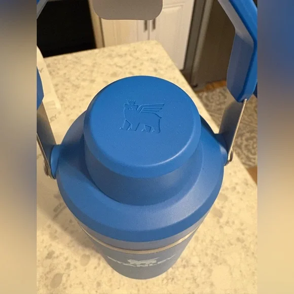 NWT & box STANLEY 30oz Stainless Steel Iceflow Fast Flow Tumbler, azure blue - Picture 6 of 16